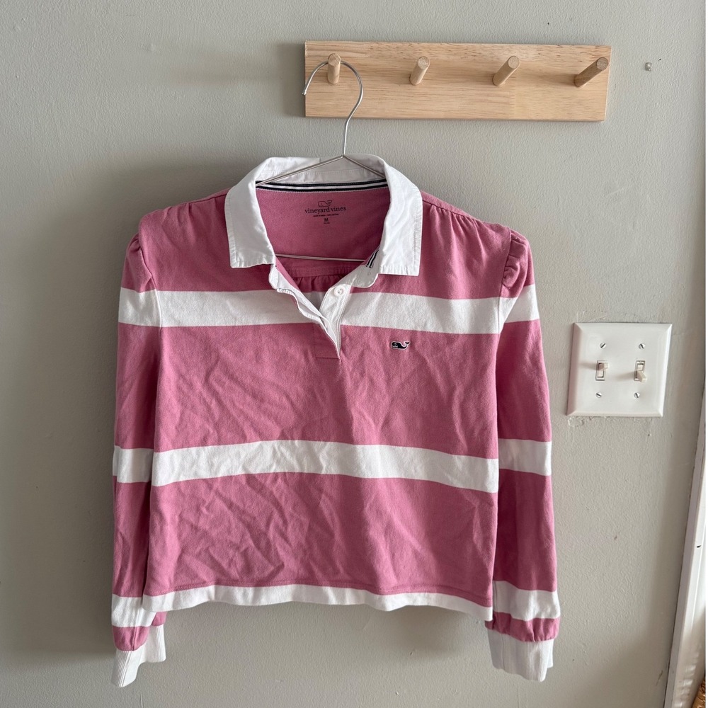 Vineyard Vines Girls' Medium Rugby shirt